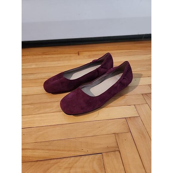 Eileen Fisher Shoes - Eileen Fisher Vero Cuoio Ballet Flats Women’s Sz 7 Burgundy leather Shoe